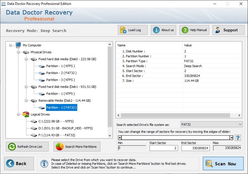 Professional File Restore